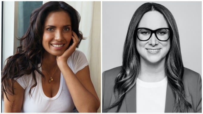 Two women, one smiling warmly and the other wearing glasses, posed side by side in different photo styles.